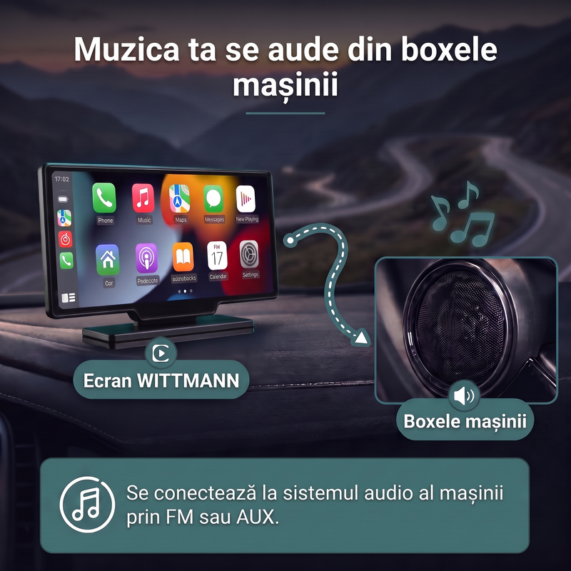 Sunet din boxele mașinii tale
